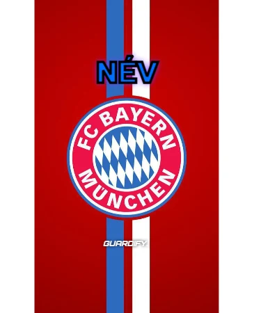 Bayern München egyedi sípcsontvédő minta (Mini (10 cm)) - Guardify - Jobb Láb