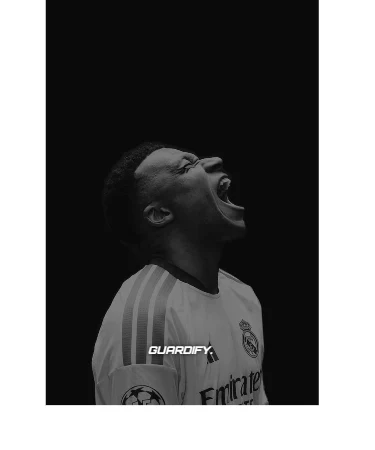 Mbappé egyedi sípcsontvédő minta (Mini (10 cm)) - Guardify - Jobb Láb