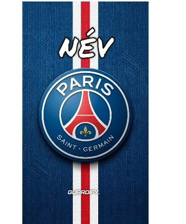 PSG egyedi sípcsontvédő minta (Normál (16 cm)) - Guardify - Bal Láb