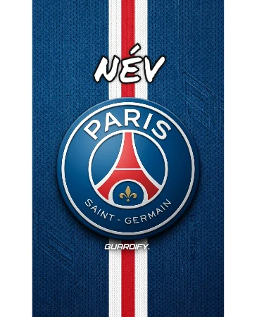 PSG egyedi sípcsontvédő minta (Mini (10 cm)) - Guardify - Bal Láb