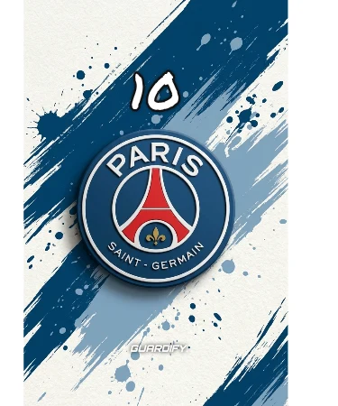 PSG egyedi sípcsontvédő minta (Normál (16 cm)) - Guardify - Jobb Láb