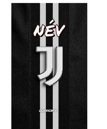 Juventus egyedi sípcsontvédő minta (Normál (16 cm)) - Guardify - Bal Láb