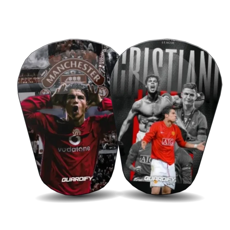 CR7 egyedi sípcsontvédő minta (10 cm mini) - Guardify