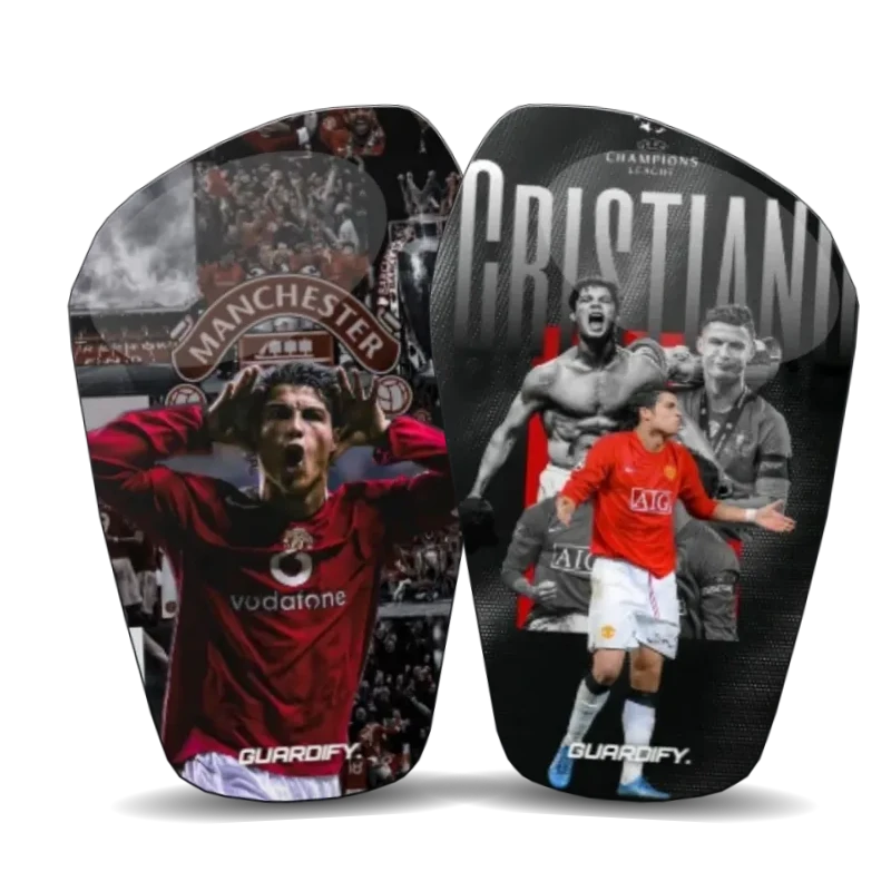 CR7_2 egyedi sípcsontvédő minta (16 cm normál) - Guardify