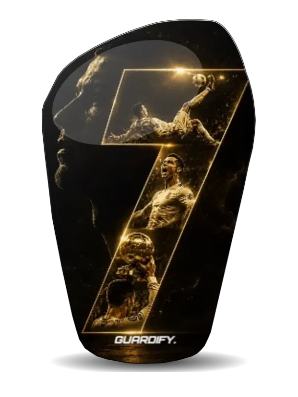 CR7 egyedi sípcsontvédő minta (16 cm normál) - Guardify
